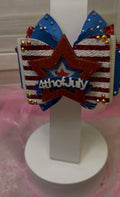 Hairbow for 4th of July