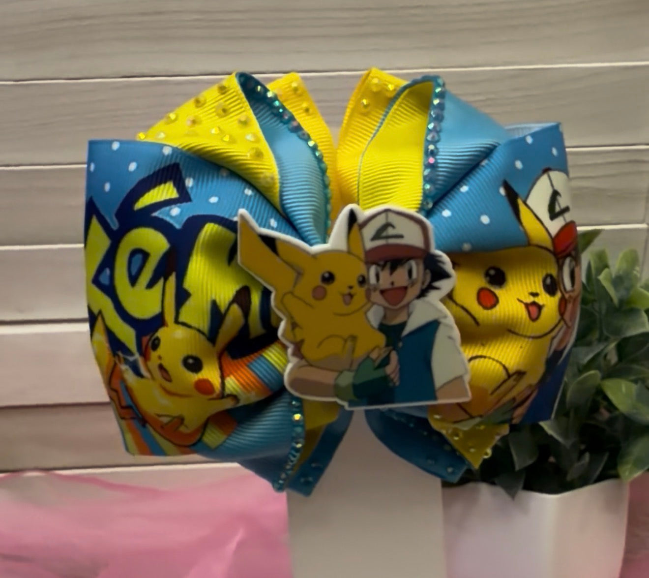 Pokemon hair bows. Two different style to pick from.