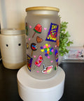 16oz glass cup