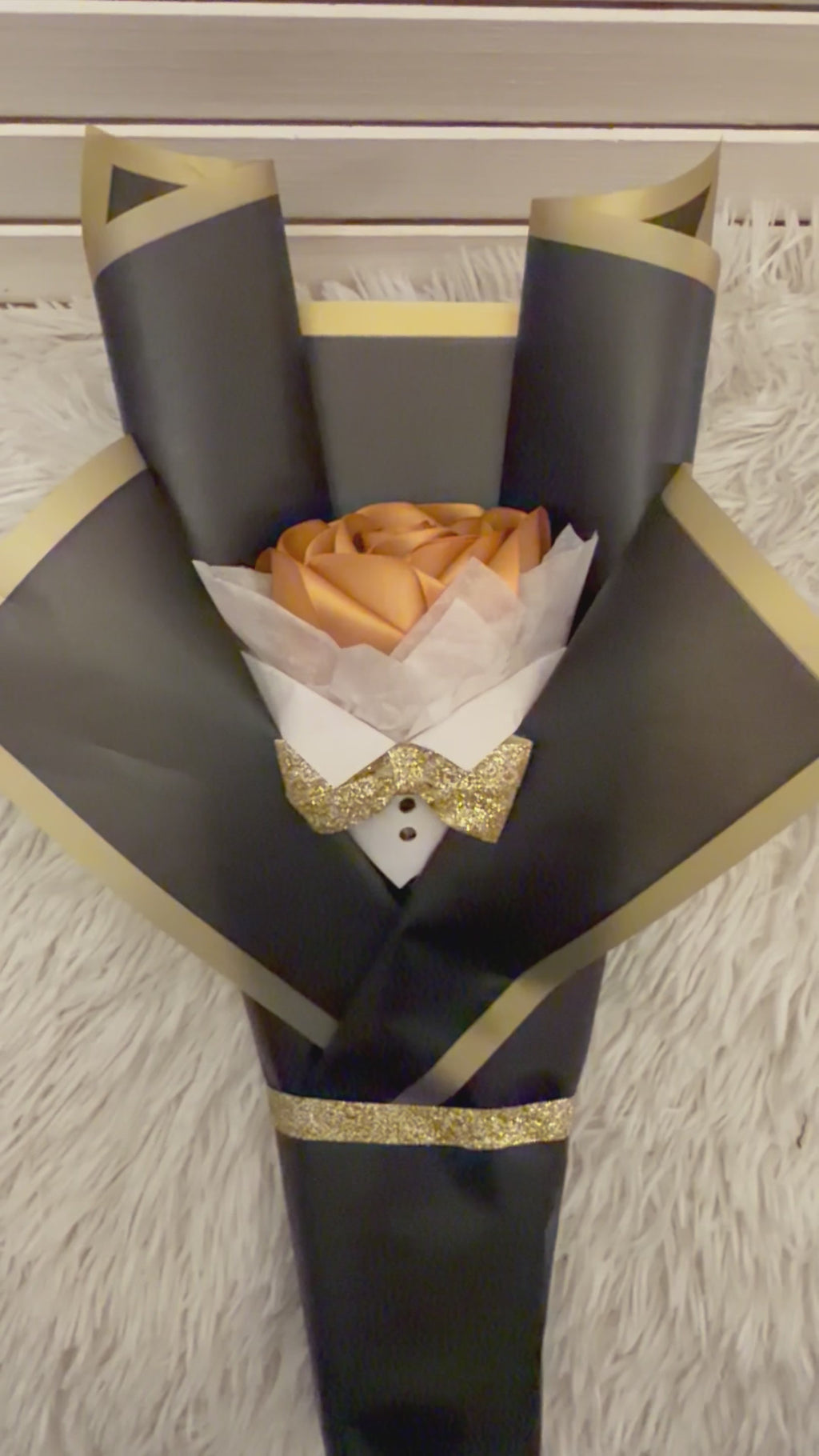 Father’s Day gift, single eternal rose