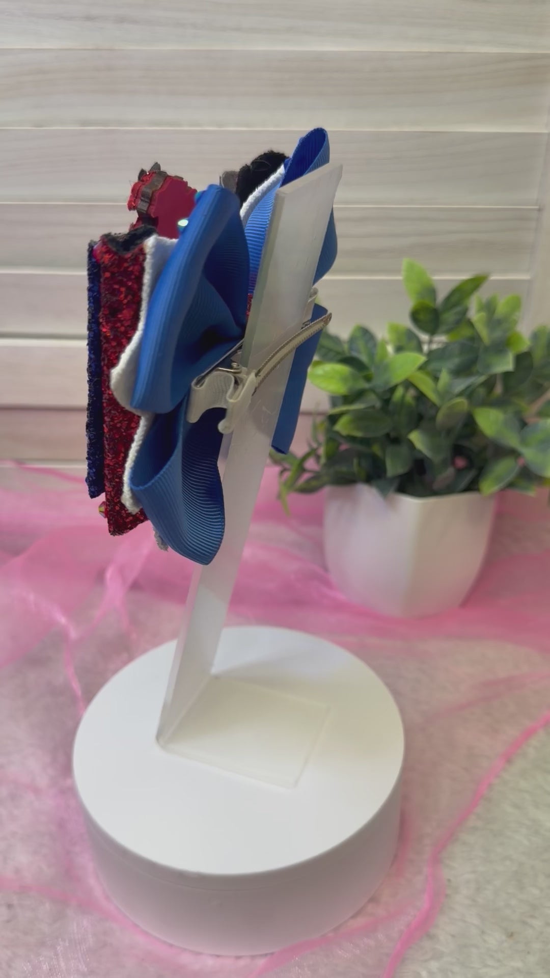 Hairbow for 4th of July